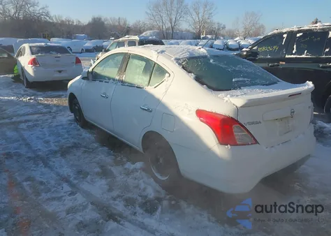 2019 Nissan Versa 1.6 Sv z USA, uszkodzony, nr VIN 3N1CN7AP0KL848973